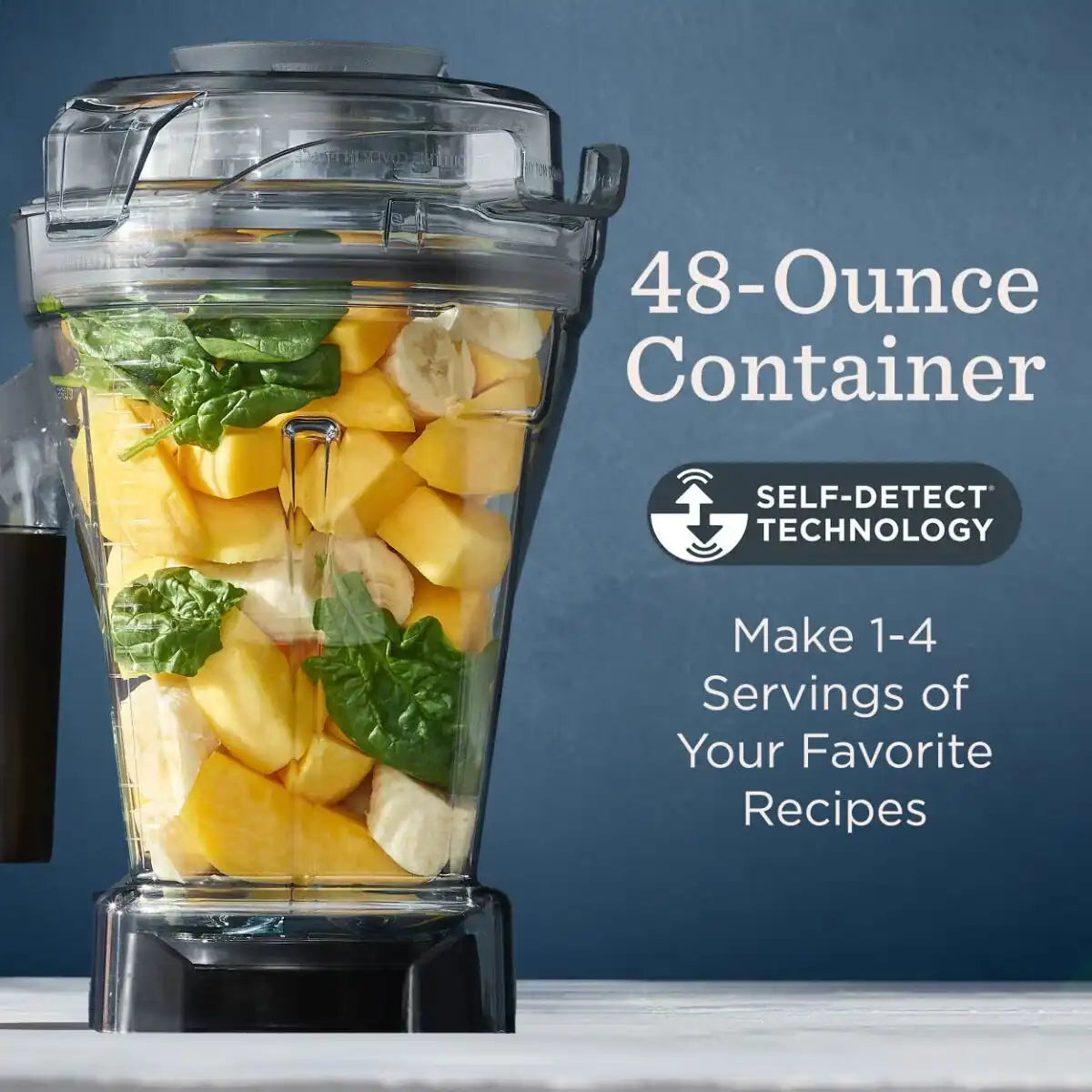 48-ounce Container with SELF-DETECT®