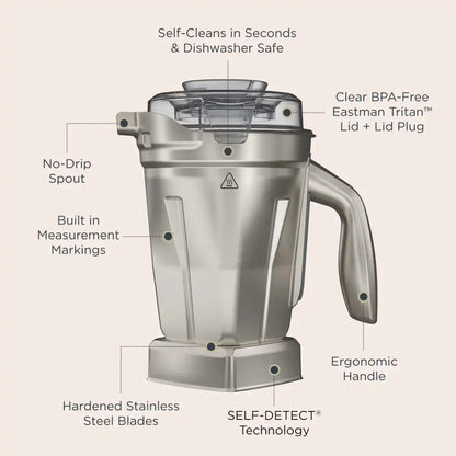 48-ounce Stainless Steel Container